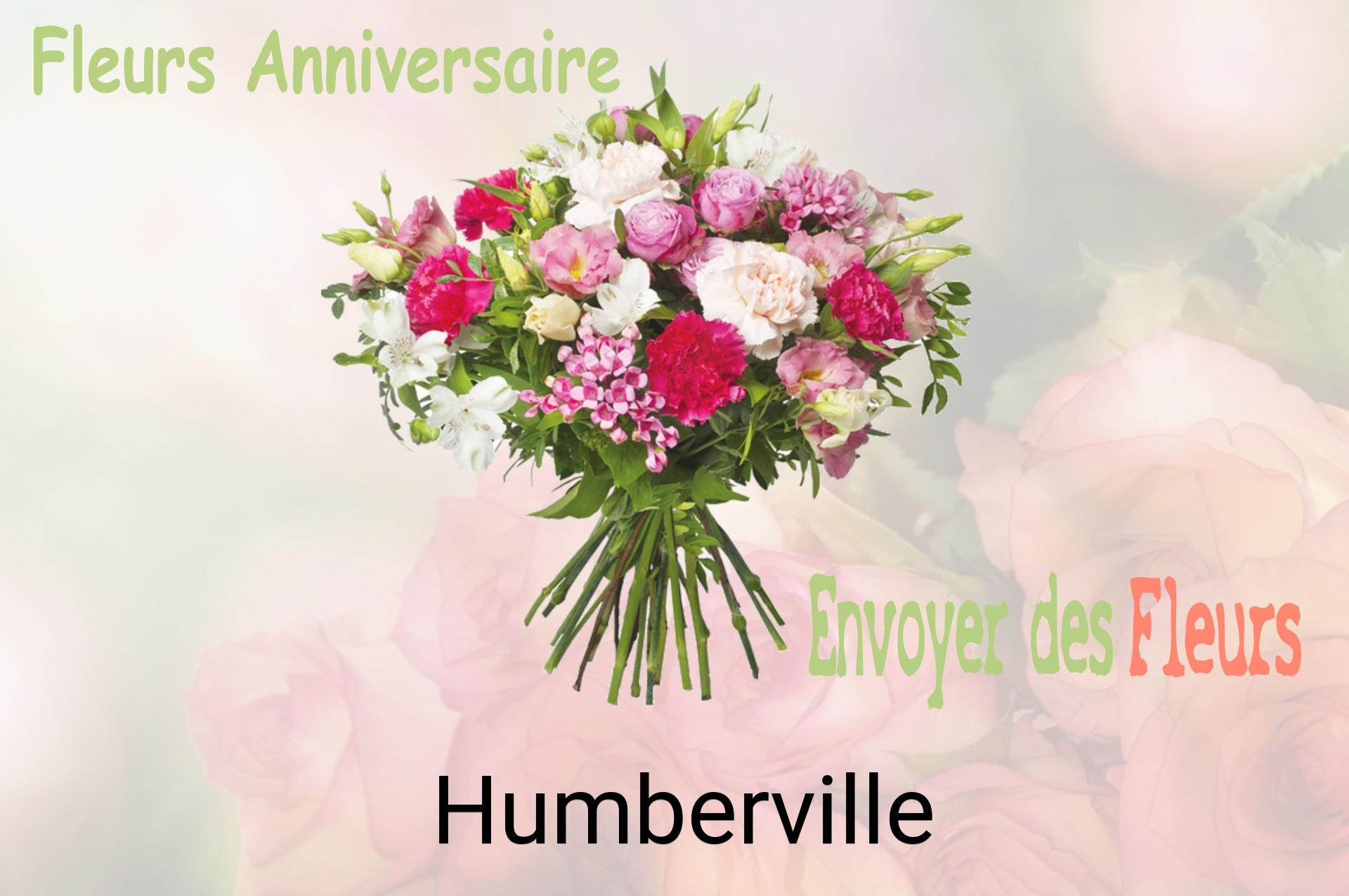 Bouquet de fleurs d’anniversaire livré à Humberville